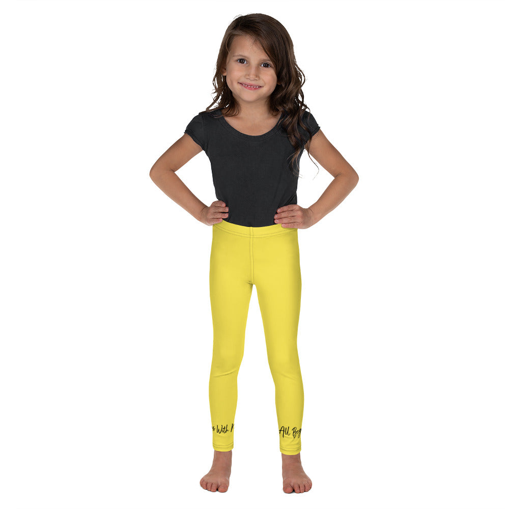 It all begins with me Kid's Leggings