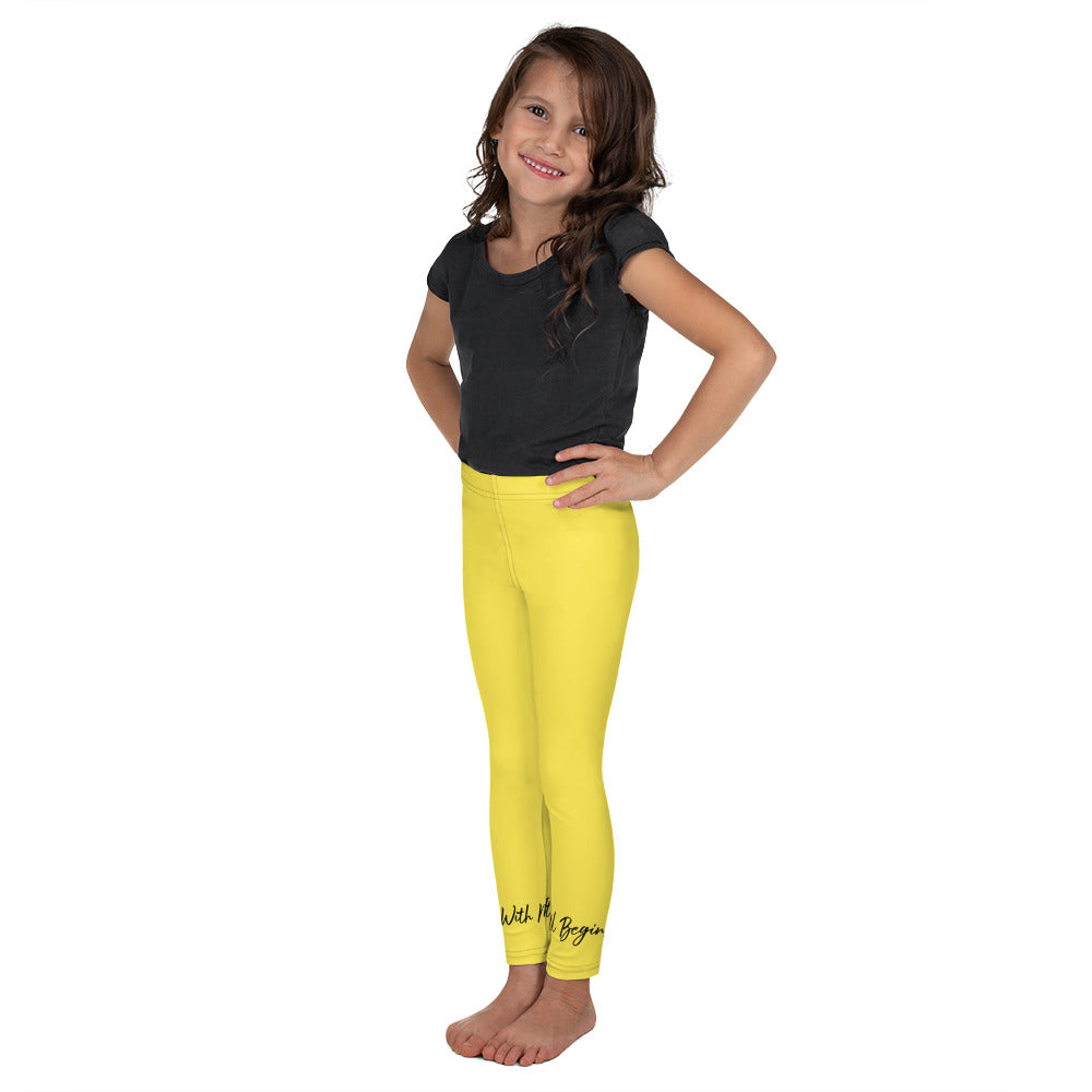 It all begins with me Kid's Leggings