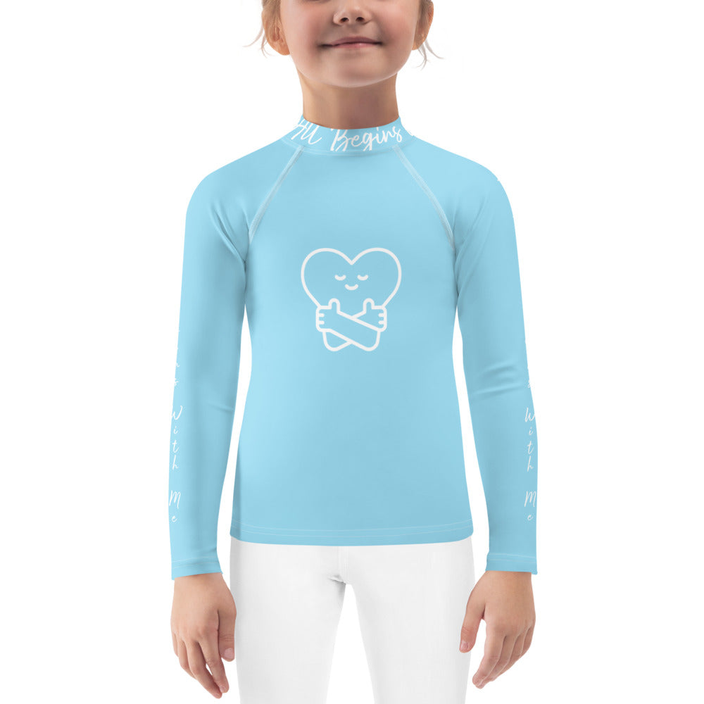 It All Begins With Me Rash Guard