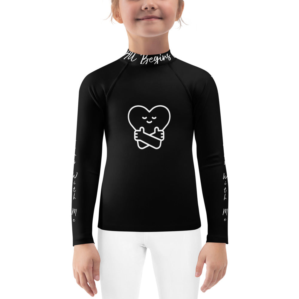 It All Begins With Me Rash Guard