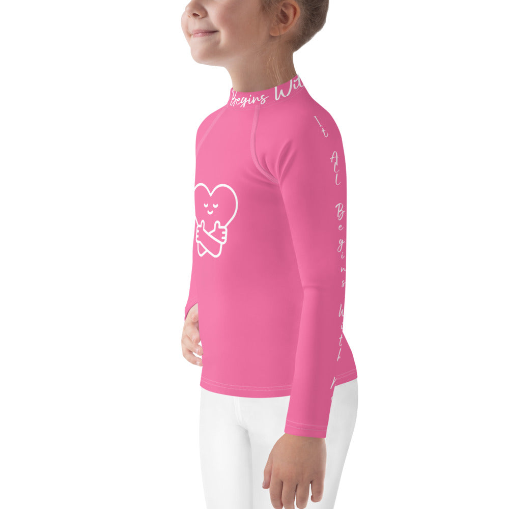 It all begins with me Rash Guard