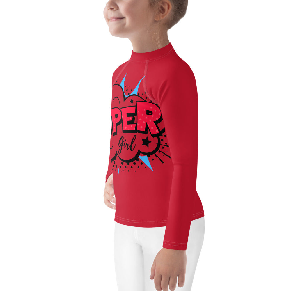 Super Girl Rash Guard