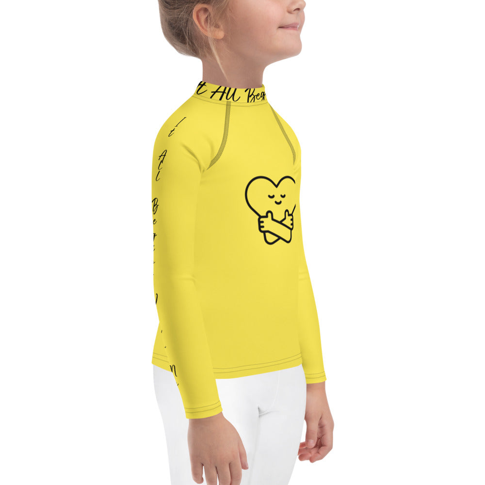 It All Begins With Me Rash Guard