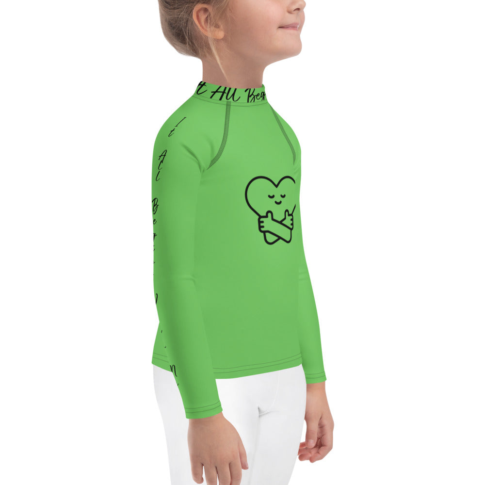 It All Begins With Me Rash Guard