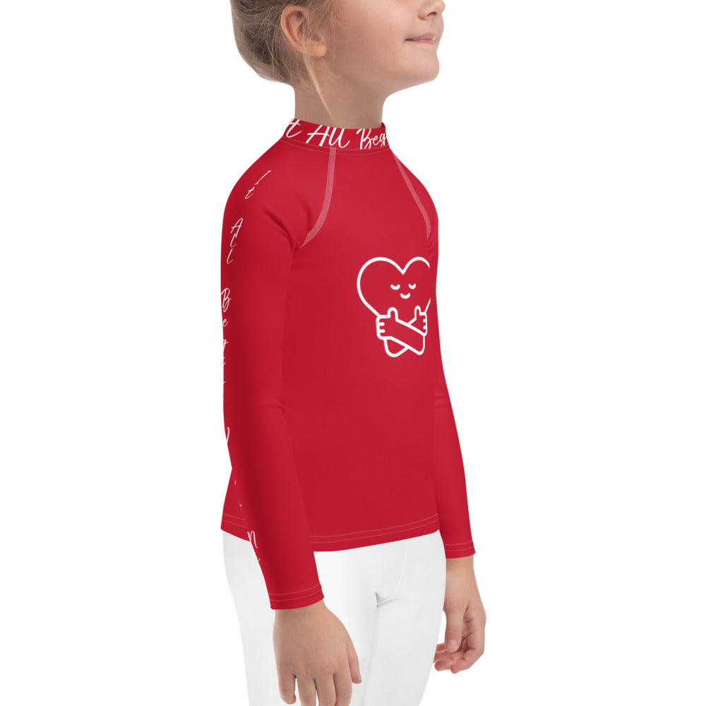 It All Begins With Me Rash Guard