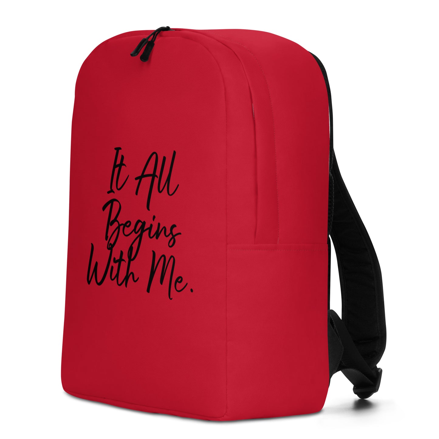It all begins with me Minimalist Backpack