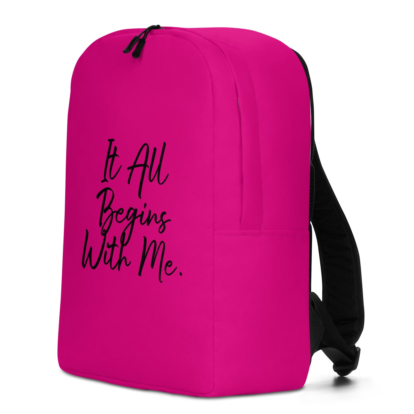 It all begins with me backpack