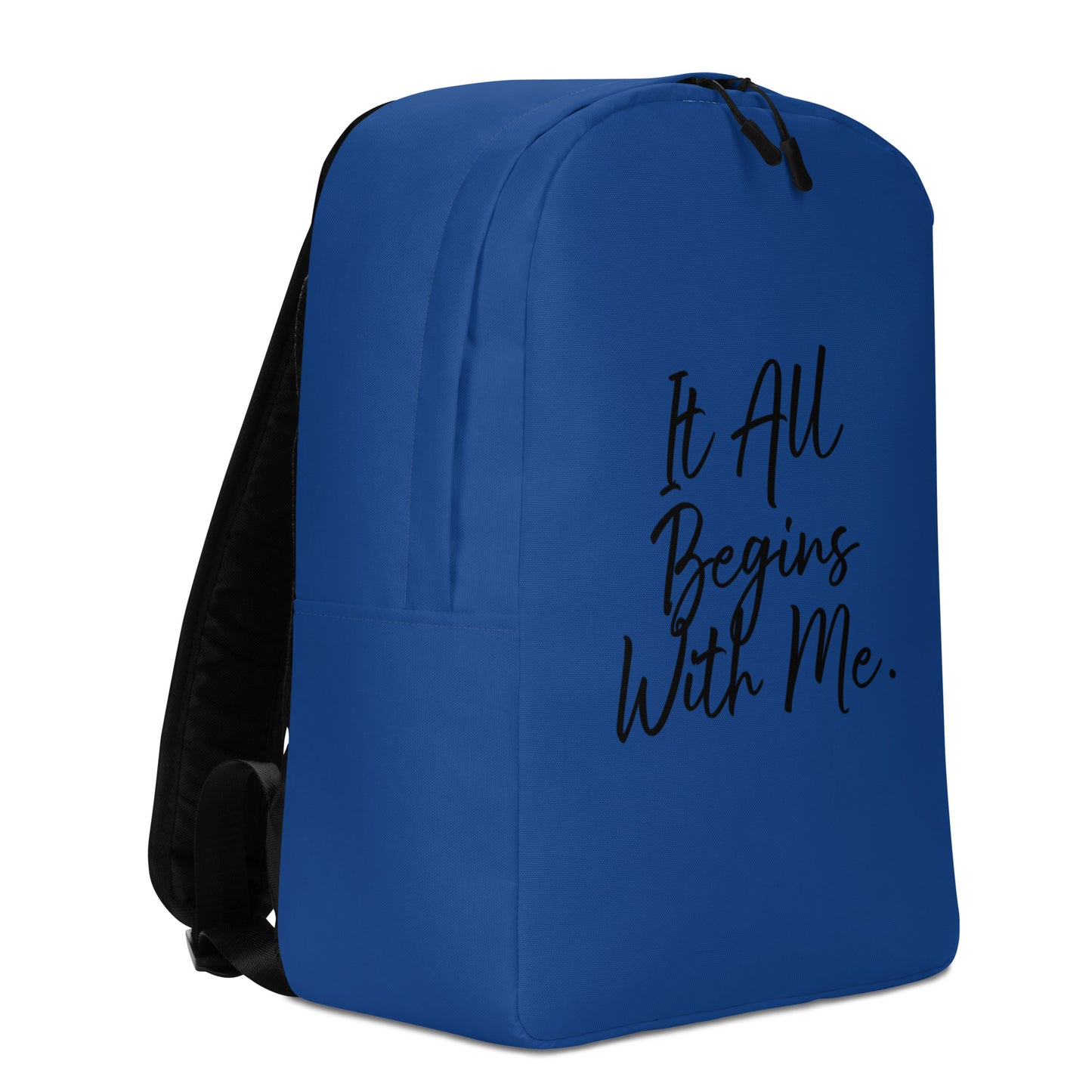 It all begins with me Minimalist Backpack
