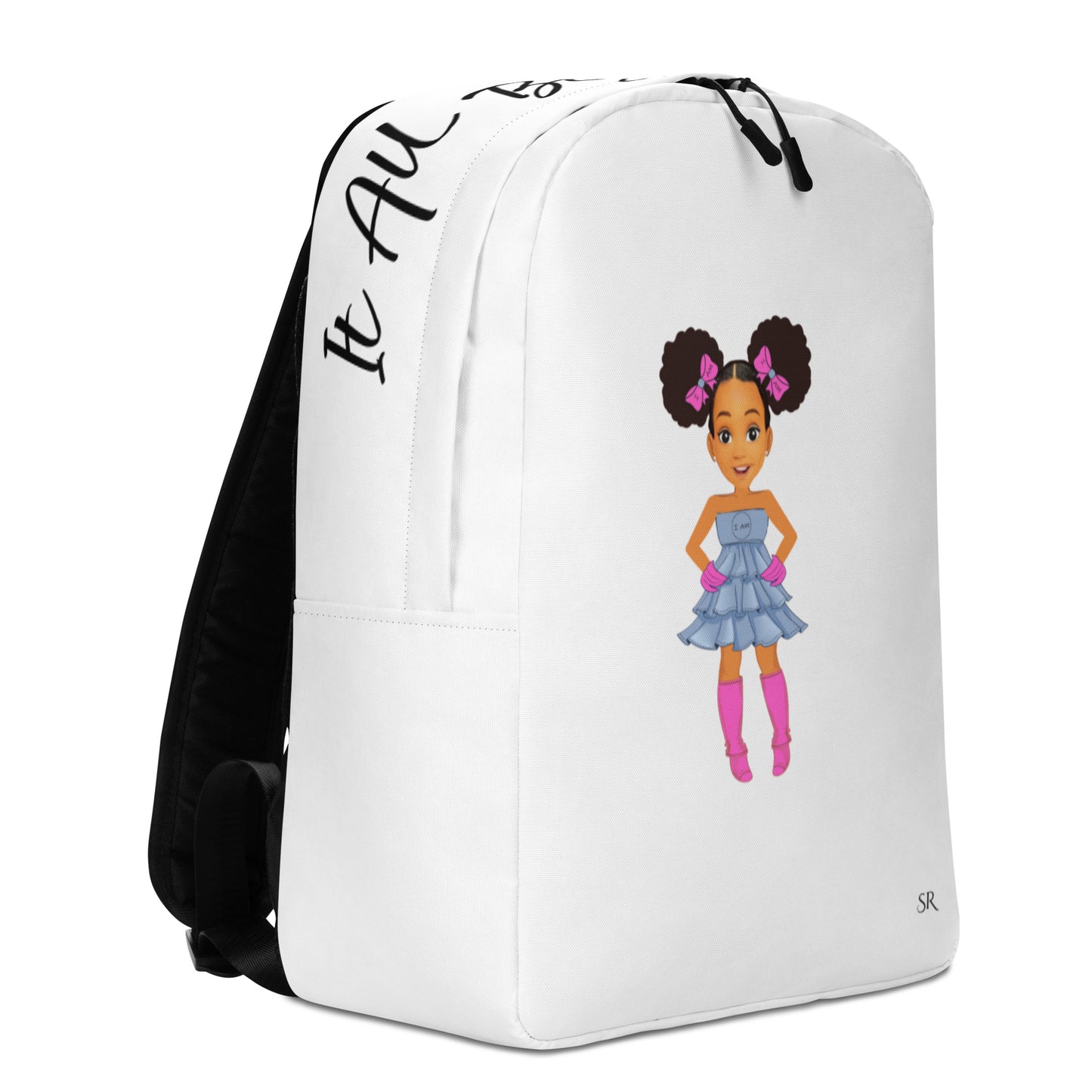 It all begins with me backpack