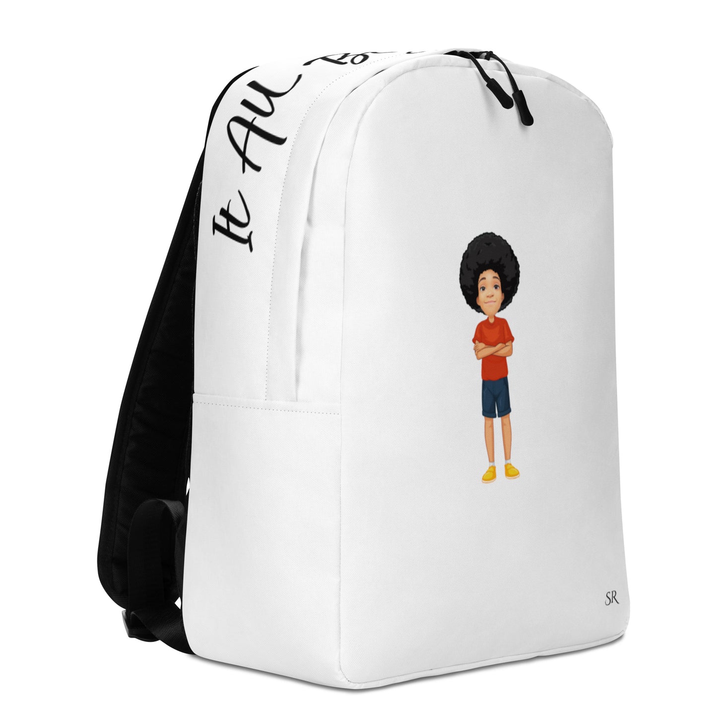 It all begins with me backpack