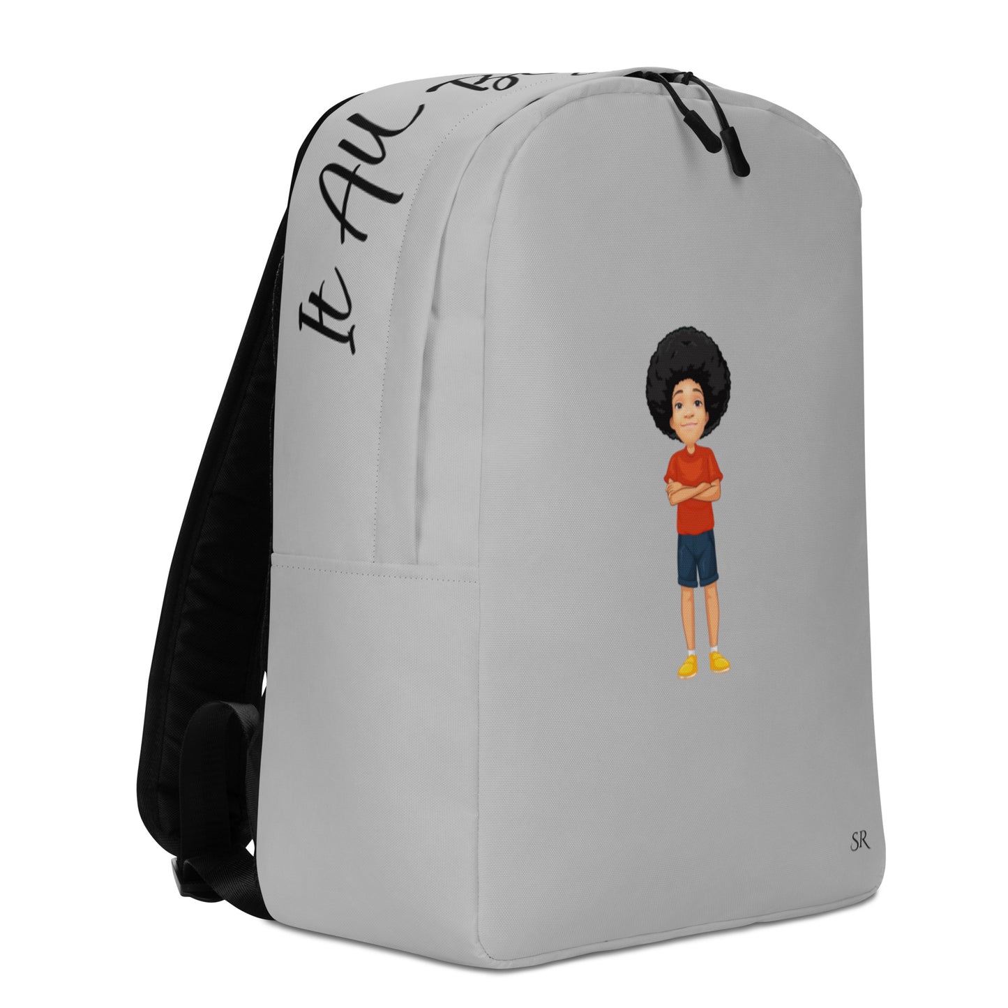It all begins with me backpack