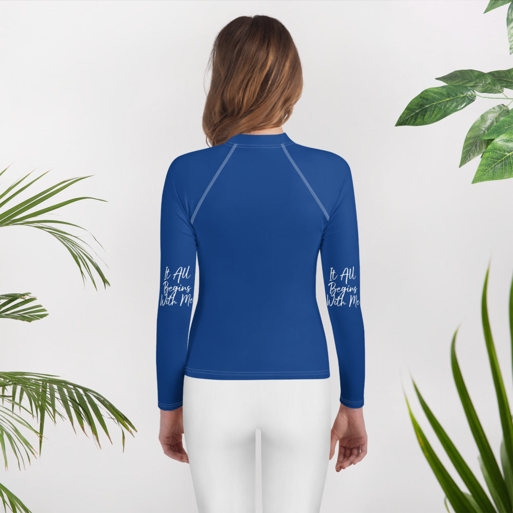 It all begins with me Rash Guard