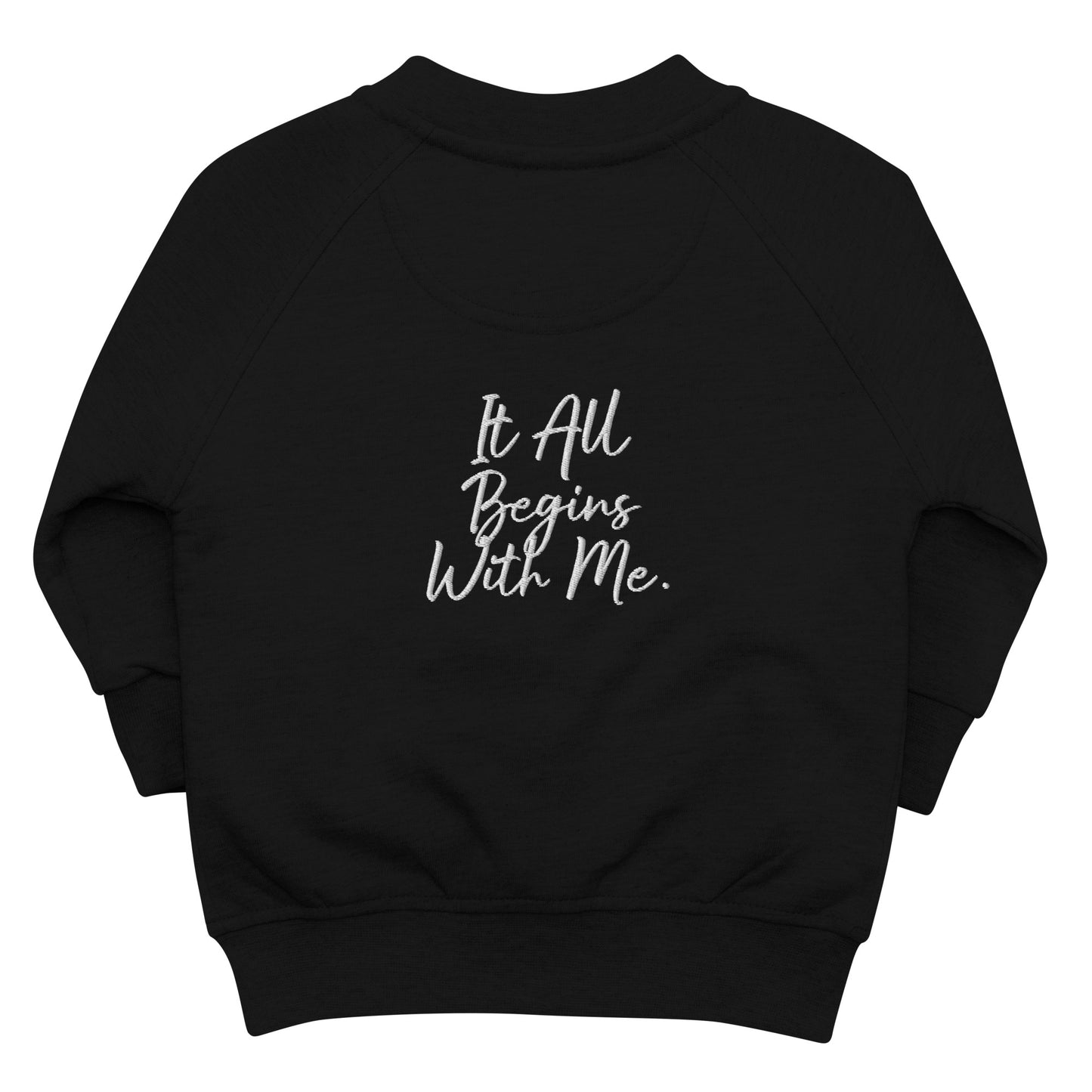 It all begins with me bomber jacket