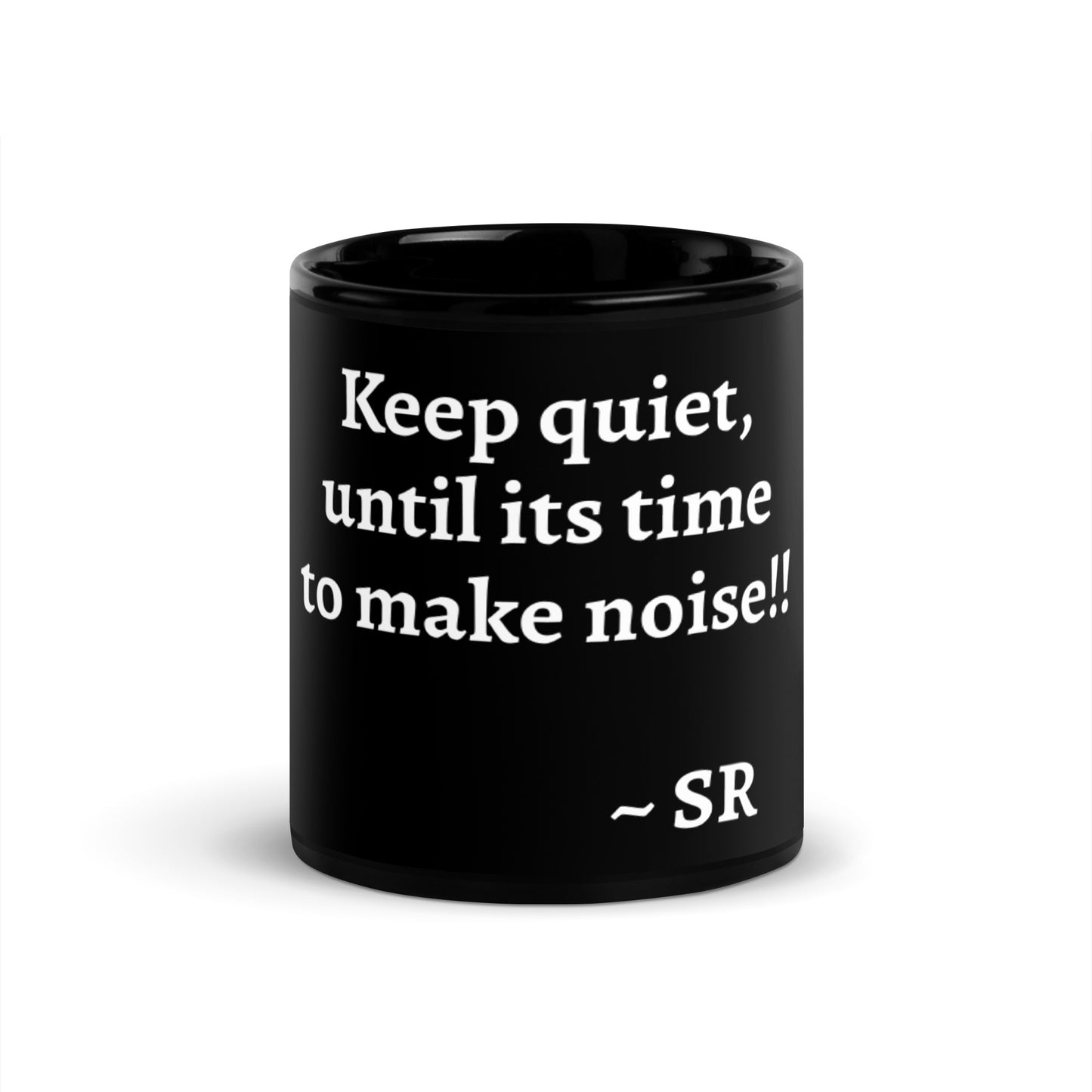 Boom Black Glossy Mug