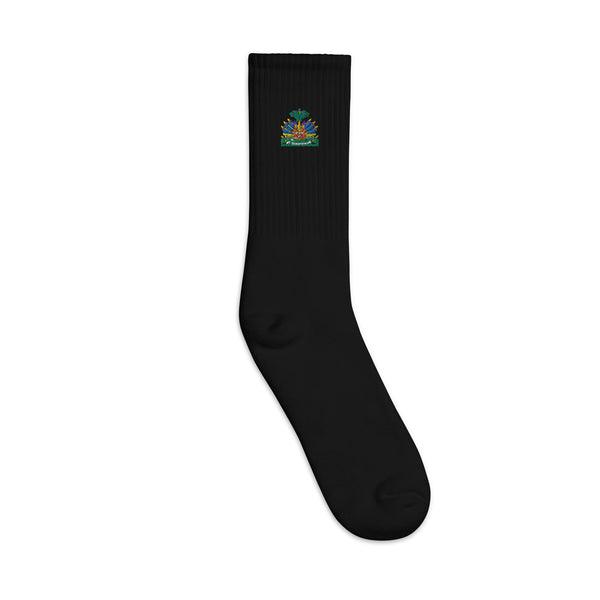 Haiti Embroidered socks