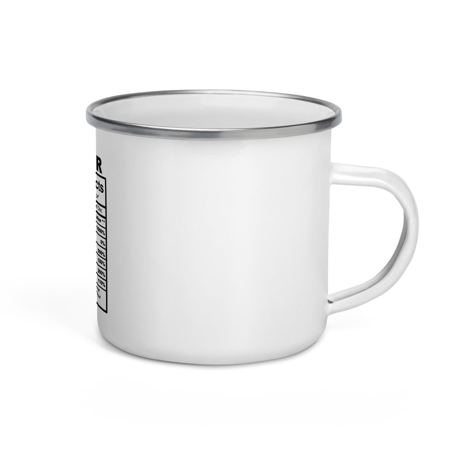 Author Enamel Mug