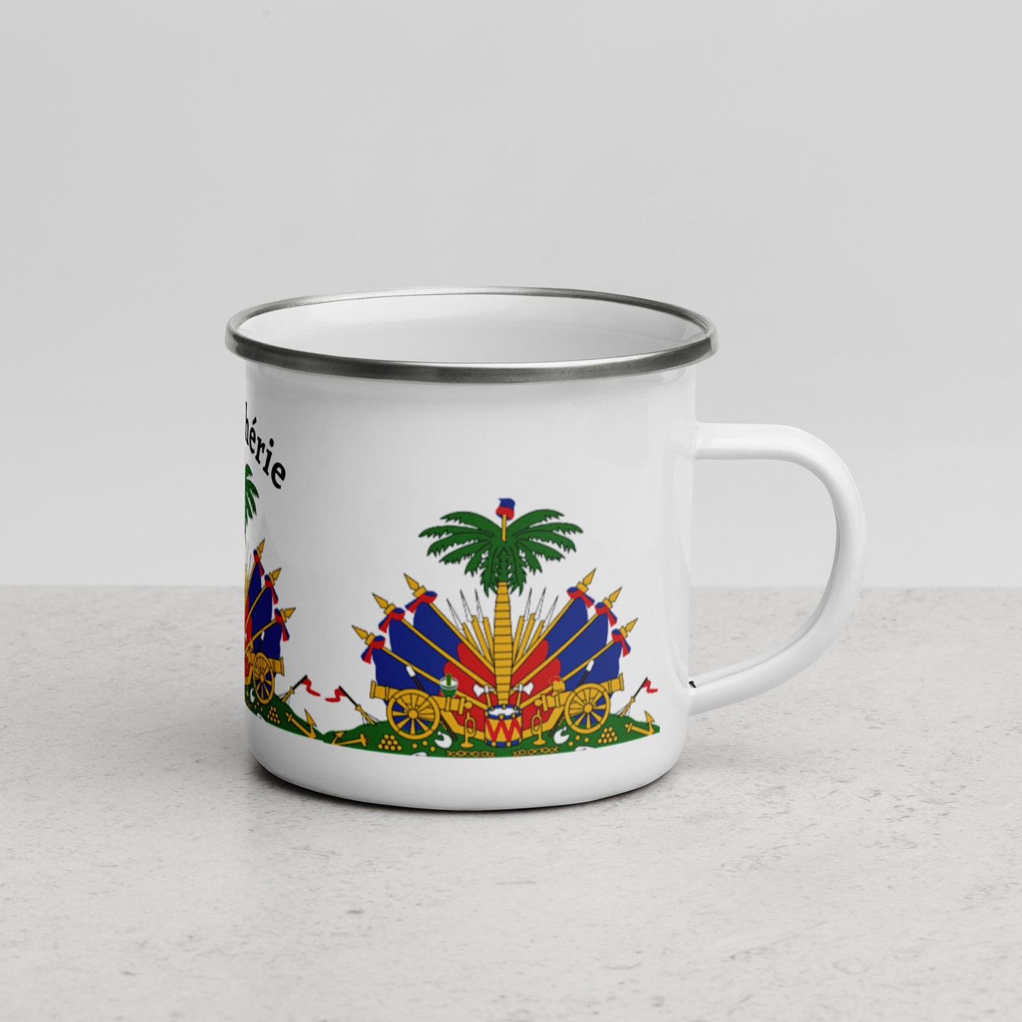 Haiti Enamel Mug