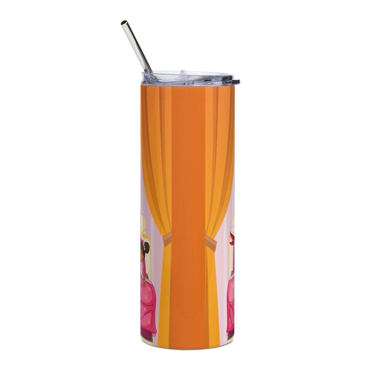 Maya's steel tumbler