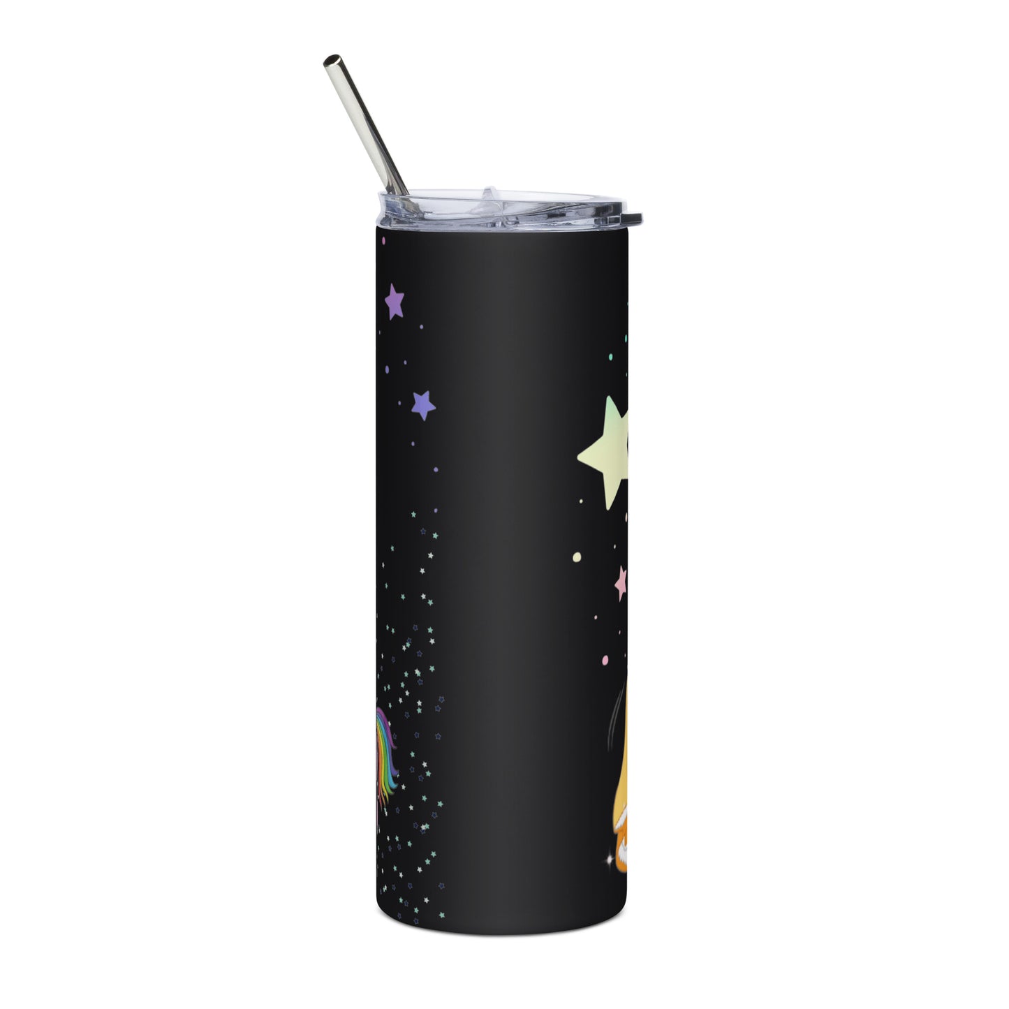 Maya's steel tumbler