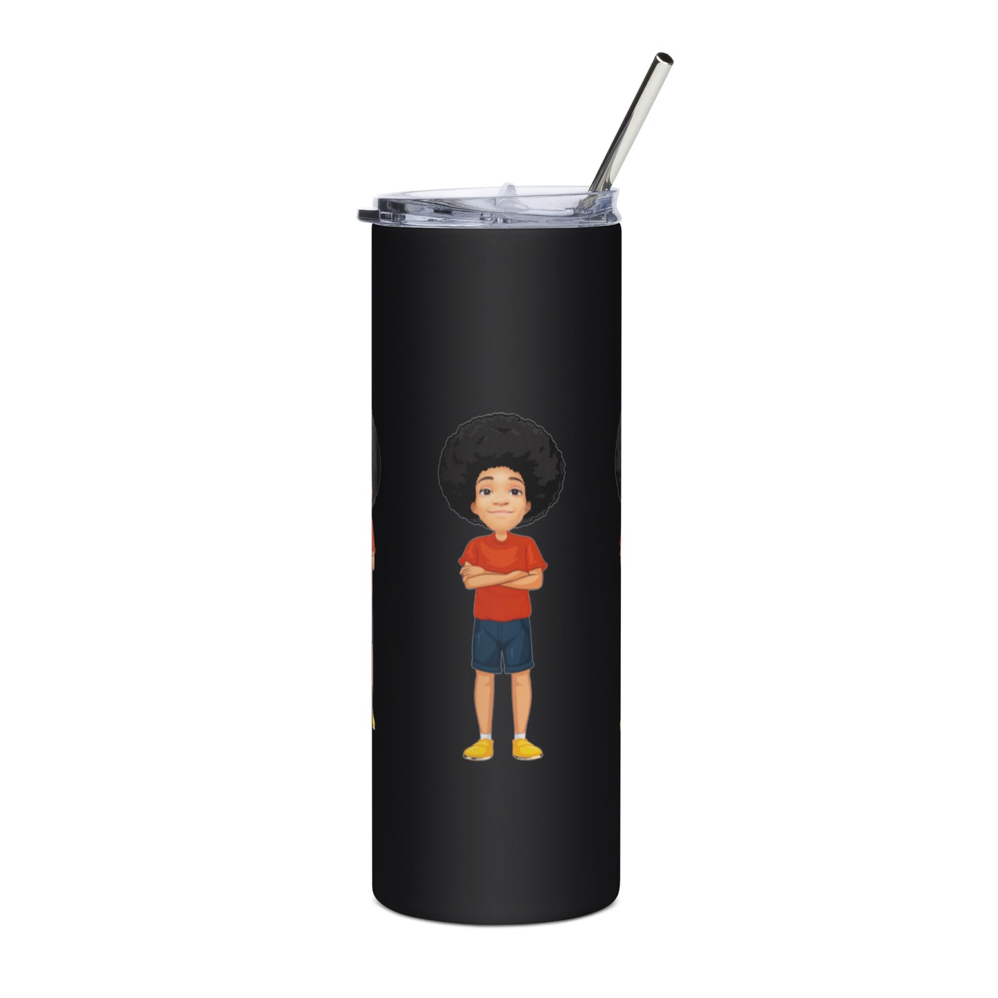 Boom steel tumbler