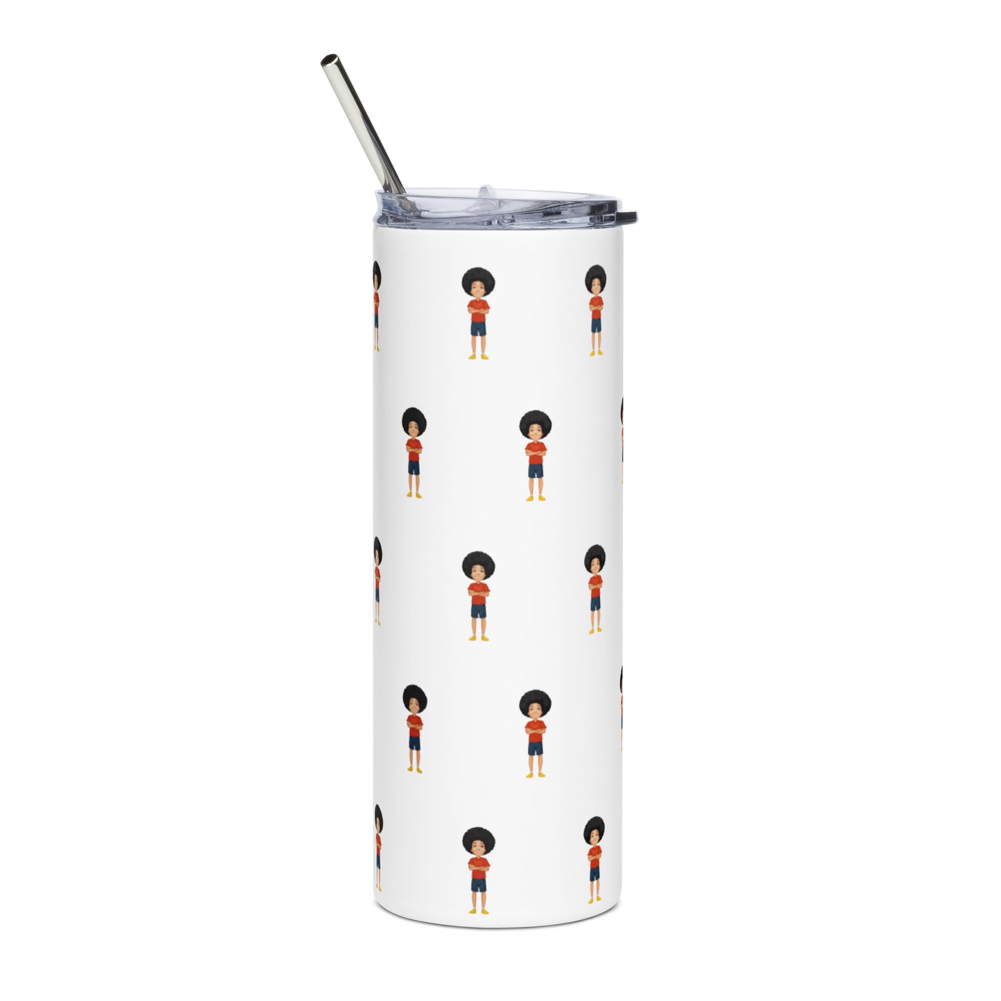 Boom steel tumbler