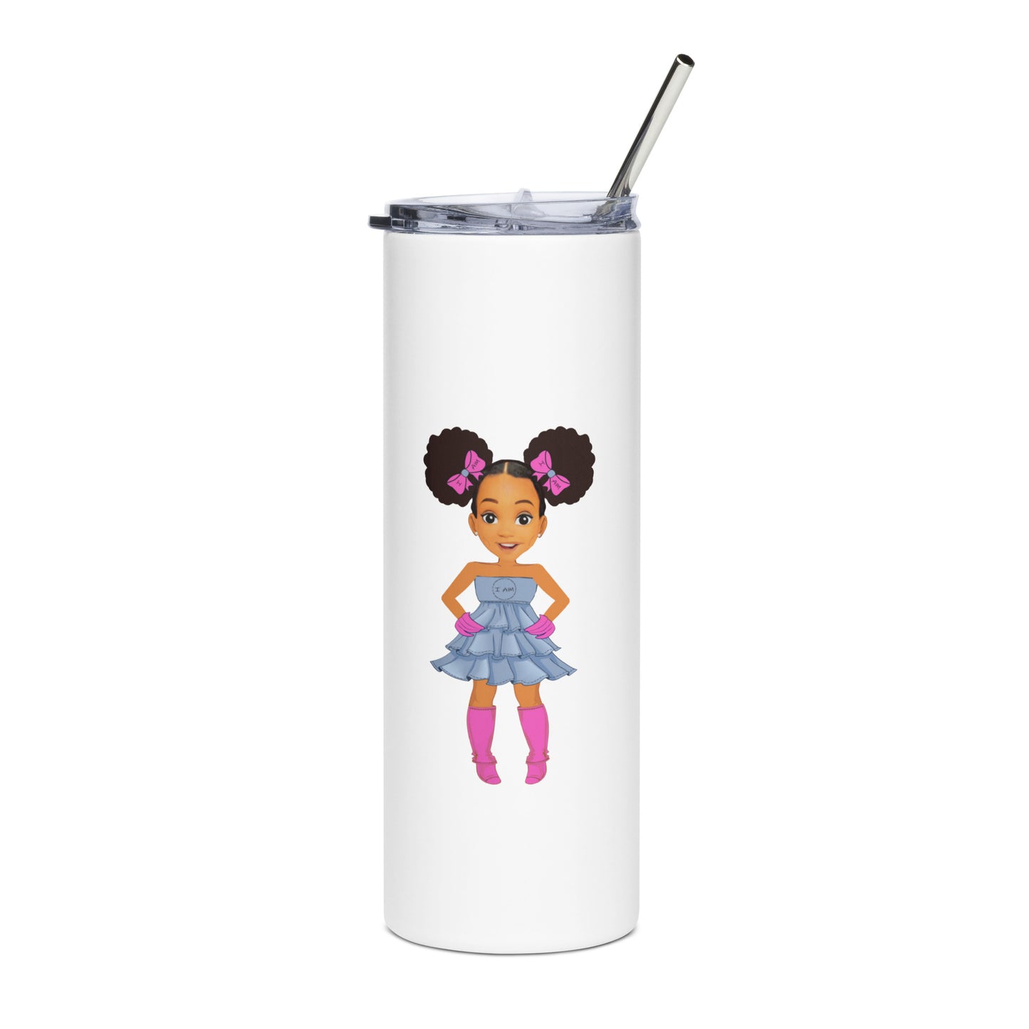 Maya's steel tumbler
