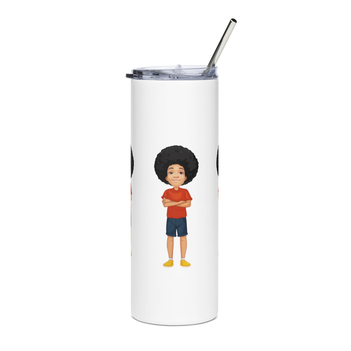 Boom steel tumbler