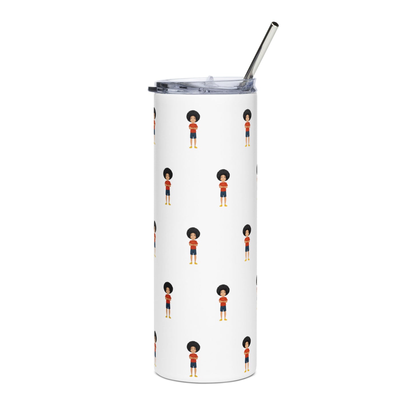 Boom steel tumbler