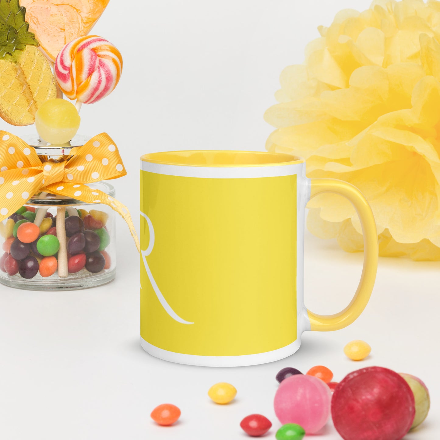 SR Mug with yellow Color Inside