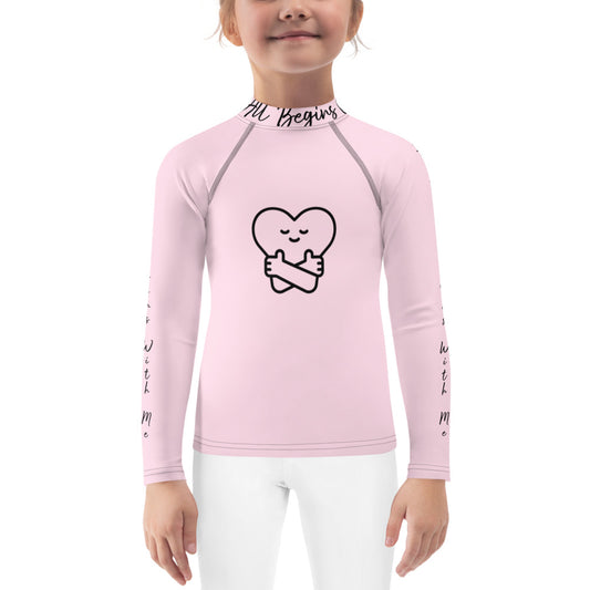 It All Begins With Me Rash Guard