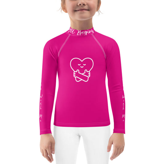 It All Begins With Me Rash Guard