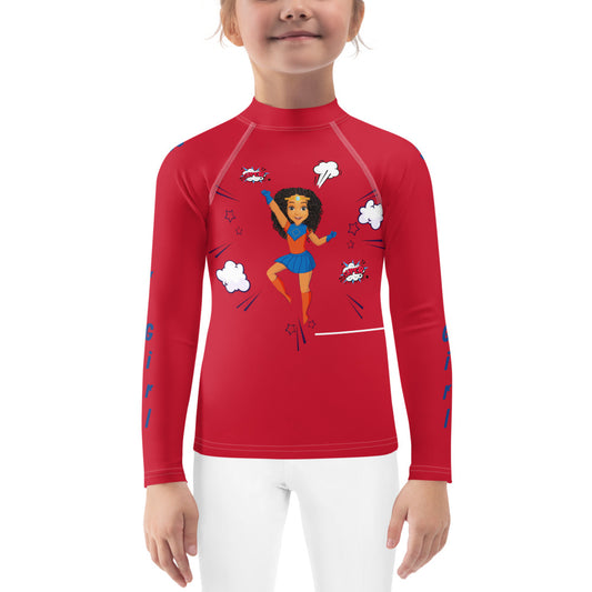 Super Girl Rash Guard
