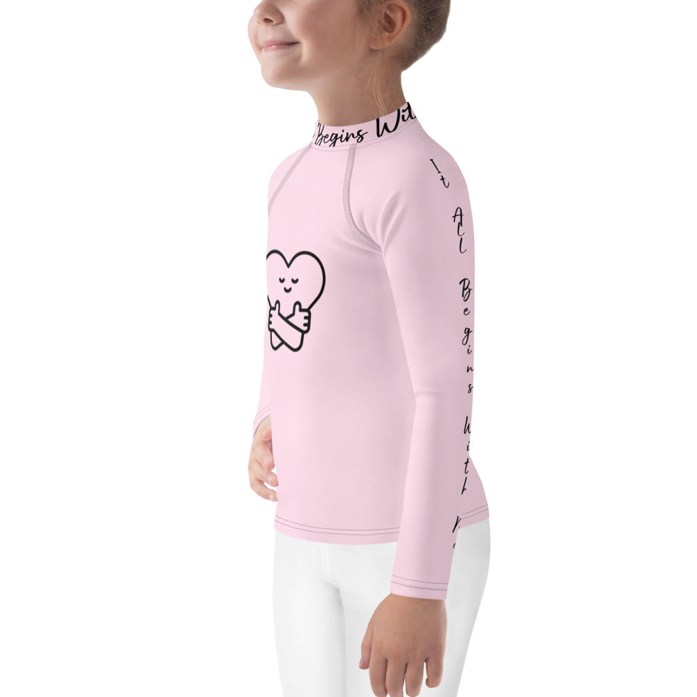 It All Begins With Me Rash Guard