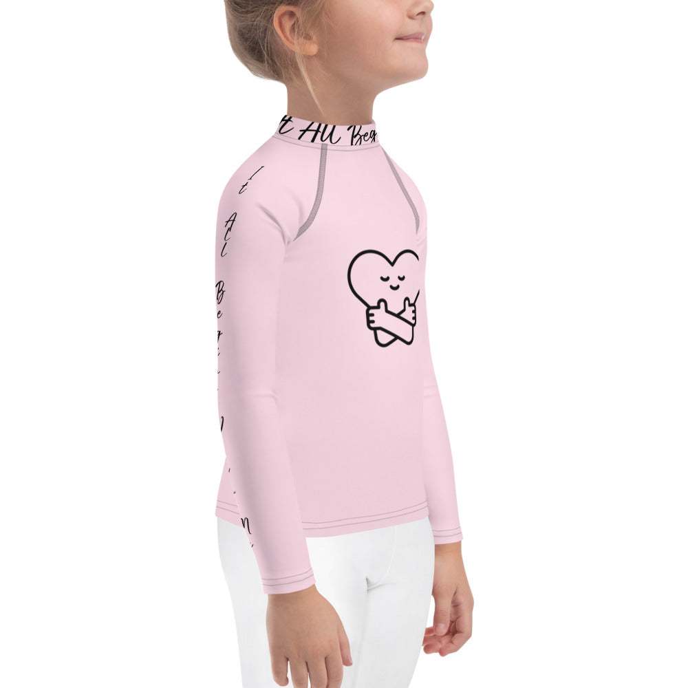 It All Begins With Me Rash Guard