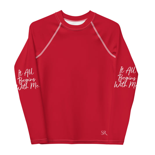 It all begins with me Rash Guard
