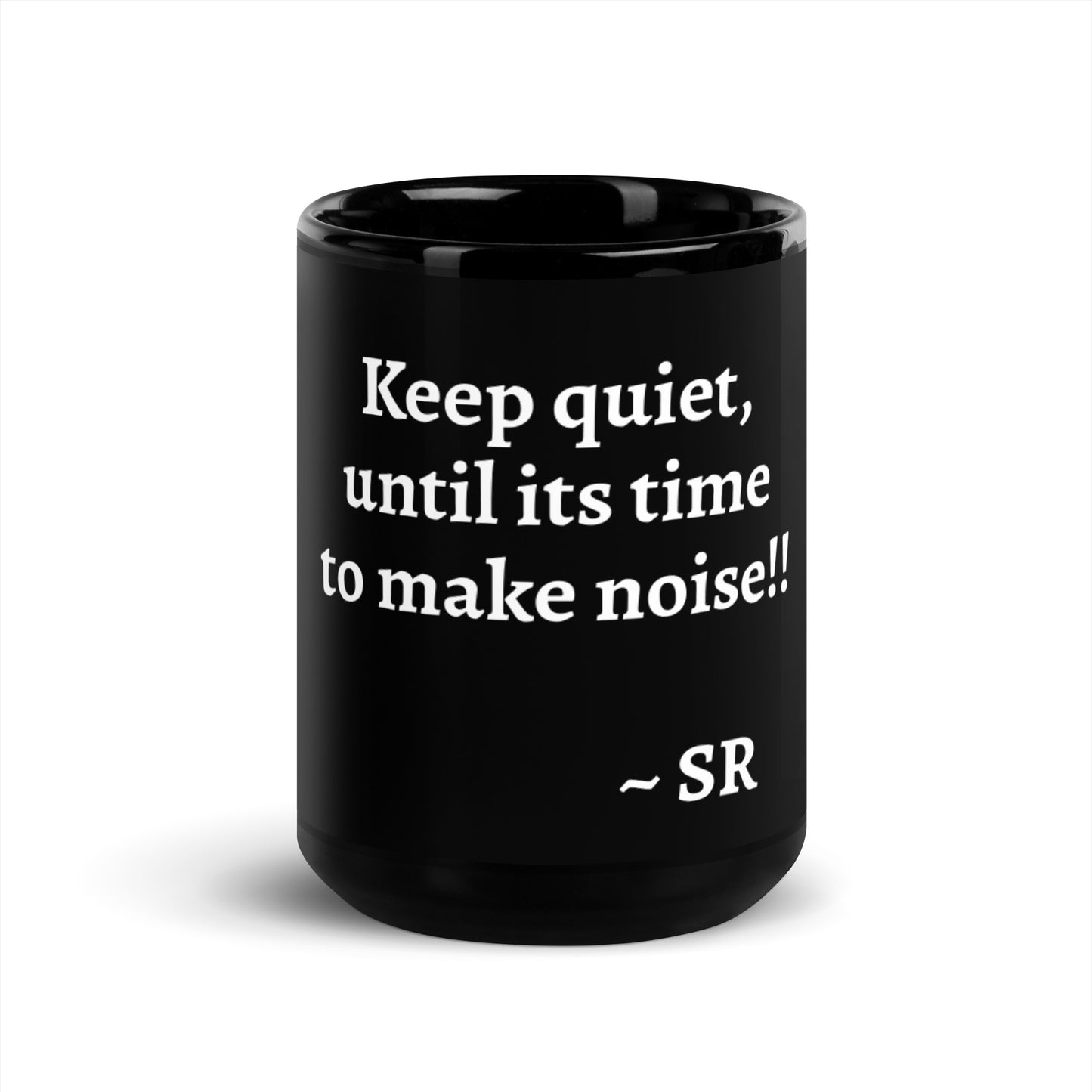 Boom Black Glossy Mug