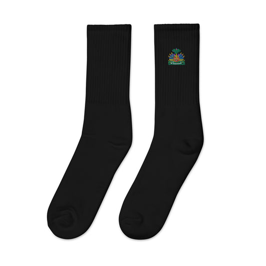 Haiti Embroidered socks