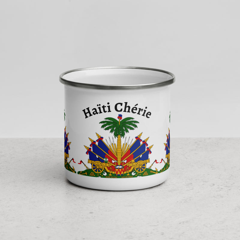 Haiti Enamel Mug
