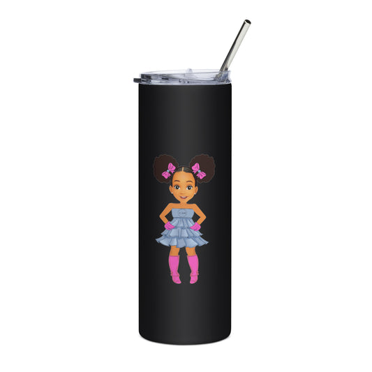 Maya's steel tumbler