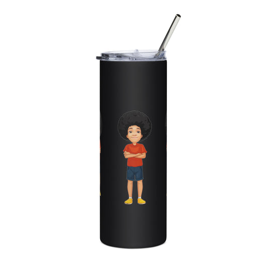 Boom steel tumbler