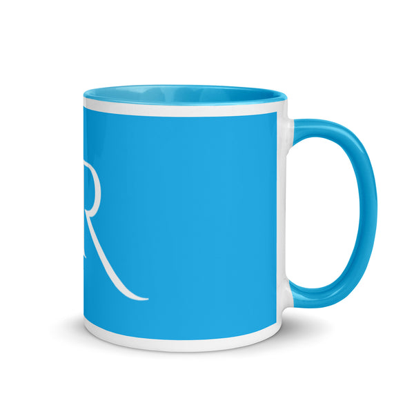 SR Mug with blue Color Inside