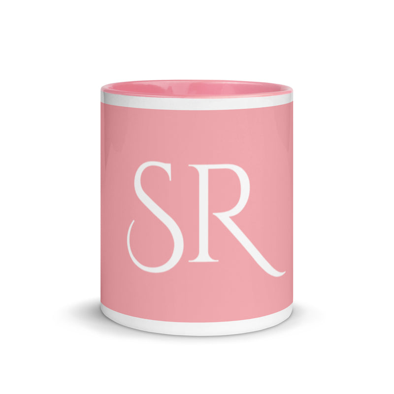 SR Mug with pink Color Inside