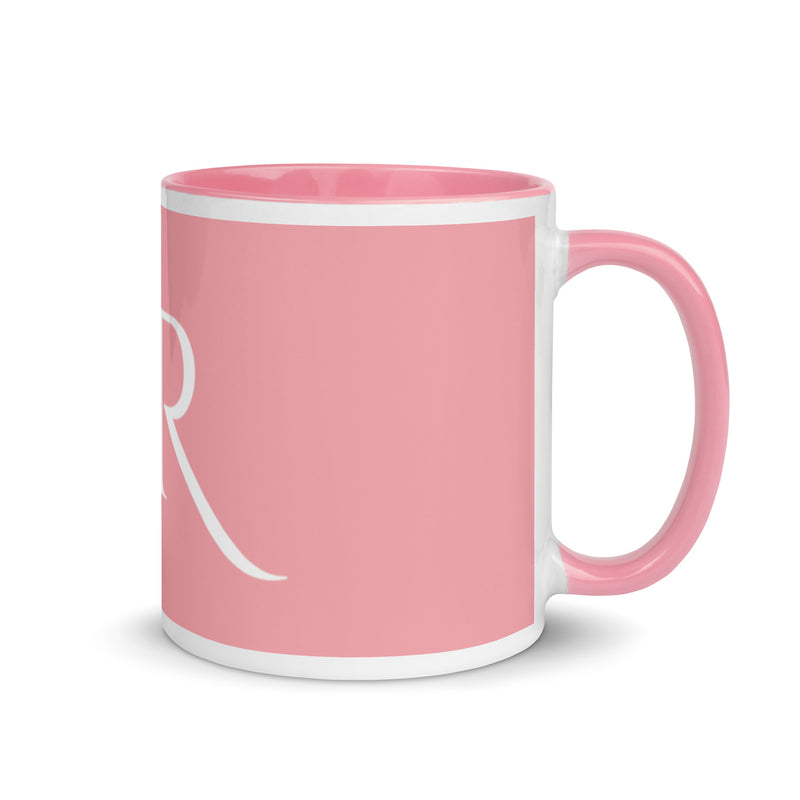 SR Mug with pink Color Inside
