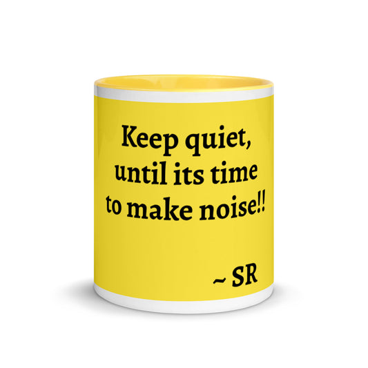 BOM Mug with yellow Color Inside