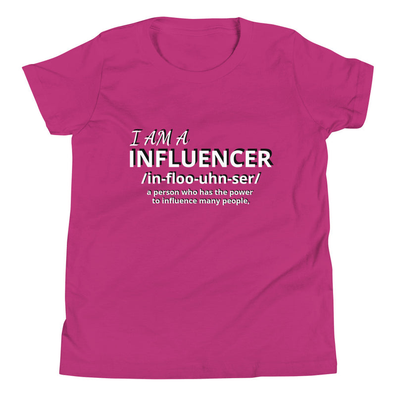 Influencer Youth Short Sleeve T-Shirt